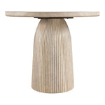 Venosa 36" Concrete Indoor/Outdoor Dining Table in Travertine