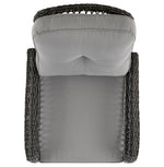 Fruttuo Upholstered Rocking Chair in Gray