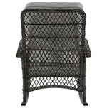 Fruttuo Upholstered Rocking Chair in Gray