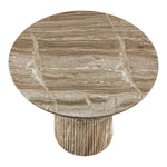 Venosa 42" Concrete Indoor/Outdoor Dining Table in Beige