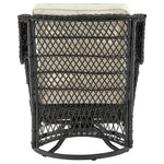 Fruttuo 3-Piece Conversation Set (Swivel) in Cream and Black