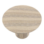 Venosa 42" Concrete Indoor/Outdoor Dining Table in Travertine