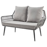 Portofino 4-Piece Conversation Set in Gray