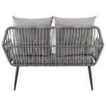 Portofino 4-Piece Conversation Set in Gray