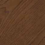 Belinda 90" / 106.5" / 123" Oak Wood Dining Table (3 Boxes) in Brown