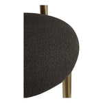Bordeaux Boucle Fabric Upholstered Accent Chair in Brown