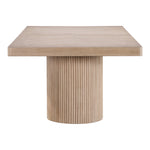 Belinda 96" / 144" Solid Wood And Oak Veneer Dining Table (3 Boxes) in Natural