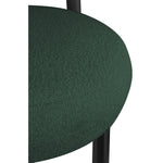 Bordeaux Boucle Fabric Upholstered Accent Chair in Green