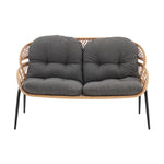 Pine 4-Piece Conversation Set in Gray