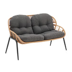 Pine 4-Piece Conversation Set in Gray