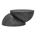 Boulder Iron Coffee Table in Black