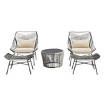 Ashland 5-Piece Conversation Set in Cream