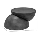 Boulder Iron Coffee Table in Black