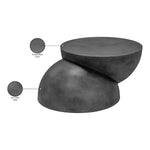 Boulder Iron Coffee Table in Black