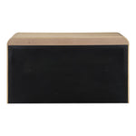 Fluted Solid Wood And Oak Veneer Dresser in Natural