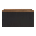 Fluted Solid Wood And Oak Veneer Dresser in Walnut