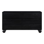 Kent Ash Wood Dresser in Black