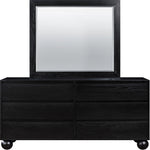 Kent Ash Wood Dresser in Black