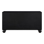 Kent Ash Wood Dresser in Black