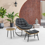 Benson 3-Piece Lounge Chair Set in Gray