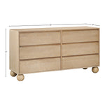 Kent Ash Wood Dresser in Natural
