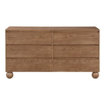 Kent Ash Wood Dresser in Walnut