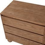Kent Ash Wood Dresser in Walnut