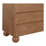 Kent Ash Wood Dresser in Walnut