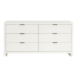 Fairfax Solid Wood And Oak Veneer Dresser in Cream