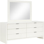Fairfax Solid Wood And Oak Veneer Dresser in Cream