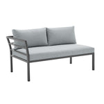 Sunnyside 2-Piece Conversation Set in Gray