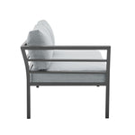 Sunnyside 2-Piece Conversation Set in Gray