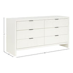Fairfax Solid Wood And Oak Veneer Dresser in Cream