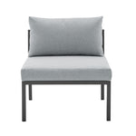 Sunnyside 2-Piece Conversation Set in Gray