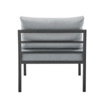 Sunnyside 2-Piece Conversation Set in Gray