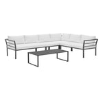 Sunnyside 2-Piece Conversation Set in White