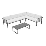 Sunnyside 2-Piece Conversation Set in White