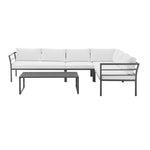 Sunnyside 2-Piece Conversation Set in White