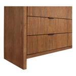 Fairfax Solid Wood And Oak Veneer Dresser in Walnut