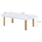 Vine 4-Piece Conversation Set in White