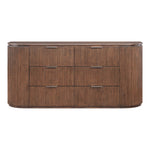 Astrid Solid Wood And Oak Veneer Dresser in Brown