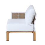 Vine 4-Piece Conversation Set in White