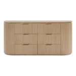 Astrid Solid Wood And Oak Veneer Dresser in Natural