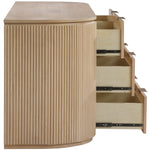 Astrid Solid Wood And Oak Veneer Dresser in Natural