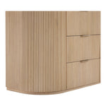 Astrid Solid Wood And Oak Veneer Dresser in Natural