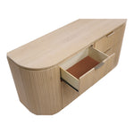 Astrid Solid Wood And Oak Veneer Dresser in Natural