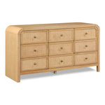 Siena Ash Wood And Natural Cane Dresser in Natural