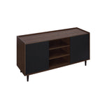 Duane 59" Fluted Sideboard in Black
