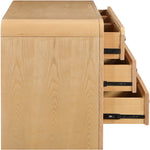 Siena Ash Wood And Natural Cane Dresser in Natural