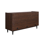 Duane 59" Fluted Sideboard in Navy Blue